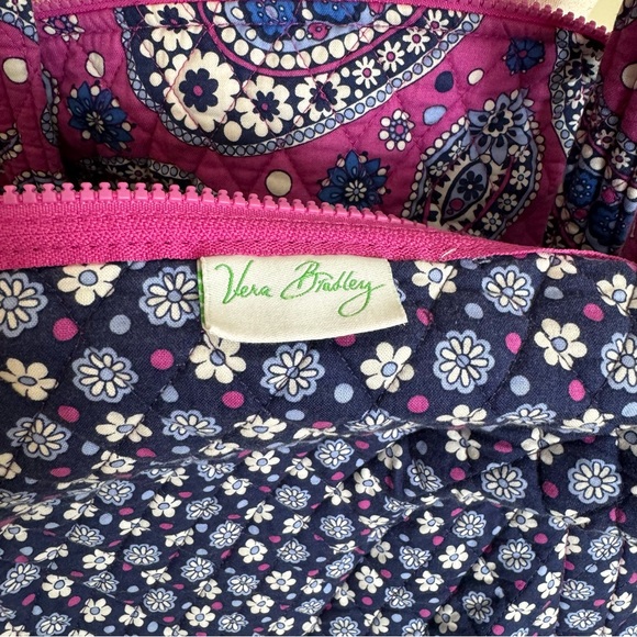 Vera Bradley Duffle Bag Boysenberry - Picture 5 of 9